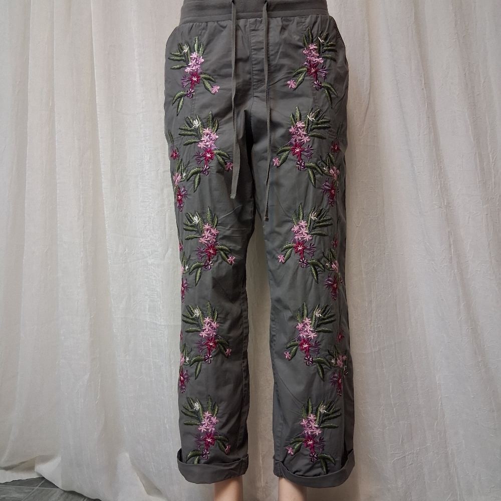 INC International Women Pant Size 14 Concepts Gray Trousers - Picture 3 of 16